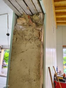 Refuerzo estructural y rehabilitación interior en obra de reforma en Oviedo