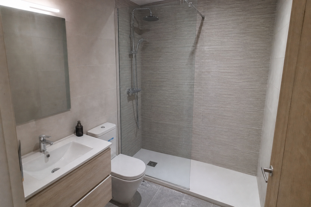 Baño reformado en Asturias