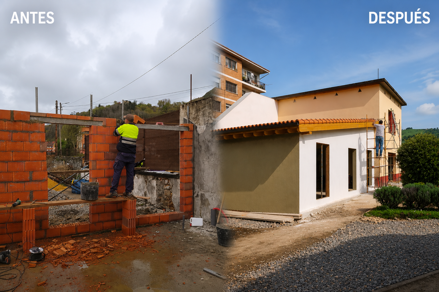Obras Reales de Reformas en Oviedo: Reforma integral de vivienda en Oviedo realizada por Reformas Pilar